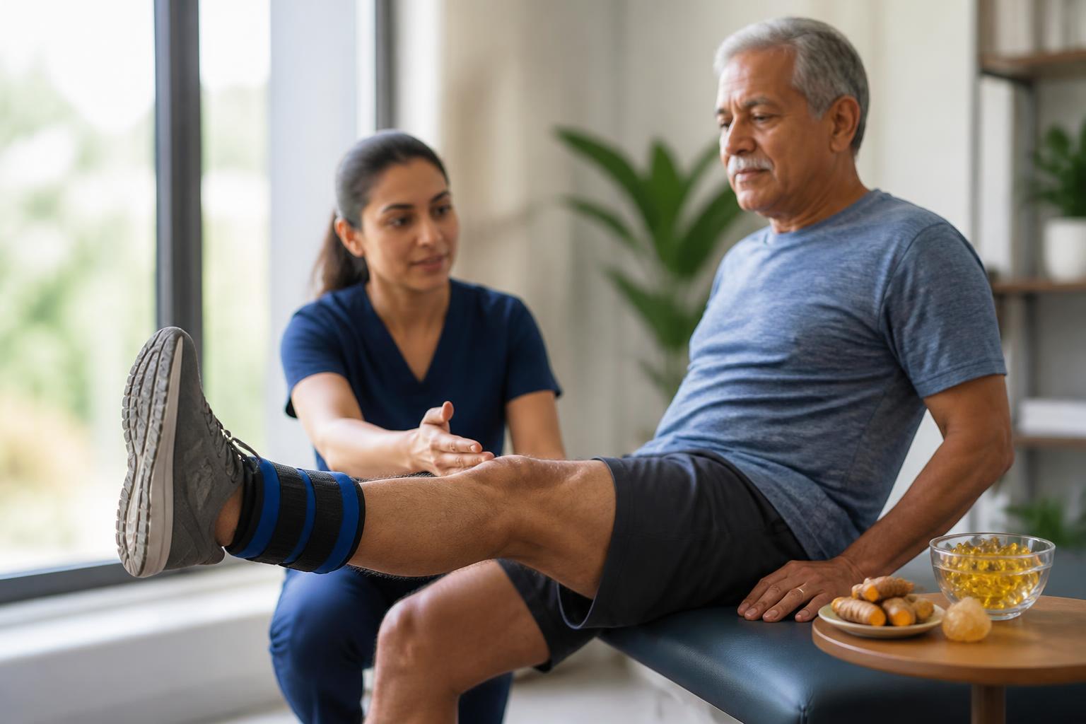 Exercise and physiotherapy remain central to osteoarthritis treatment alongside optional supplements.